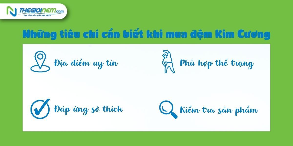 Đại lý đệm Kim Cương chính hãng tại Vinh- Nghệ An