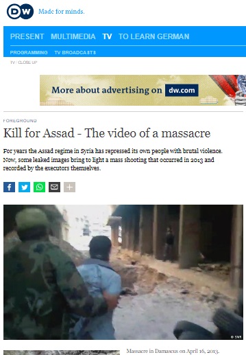 An April 2013 video of a Syrian mass execution carried out by its military falsely claimed to show Turkish soldiers shooting contractors for shoddy work.
