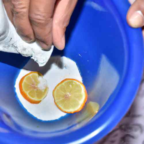Use Mixture of Salt and Lemon Juice