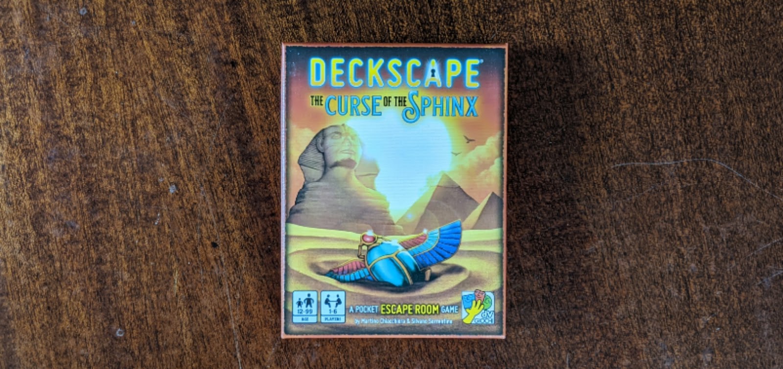 The Curse of The Sphinx Card Game Deckscape 