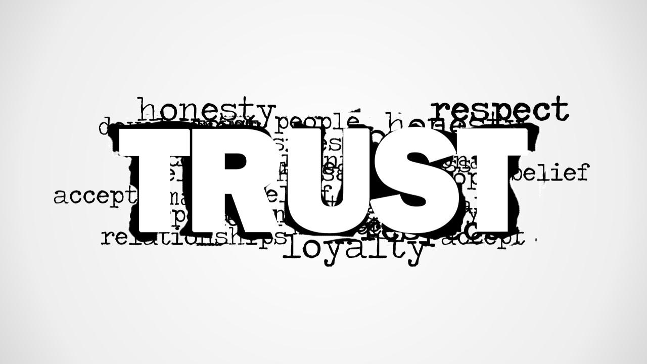 Trust Word Cloud Picture for PowerPoint - SlideModel