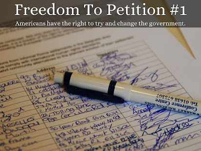 freedom to petition the government