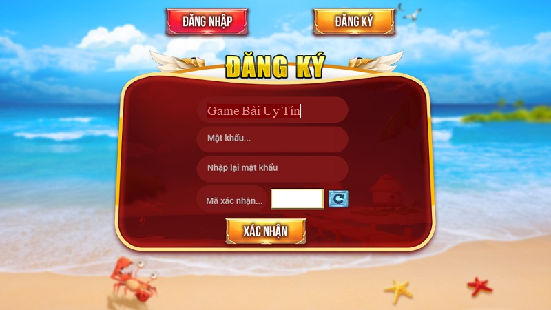 Hướng dẫn đăng ký tài khoản tại cổng game Ban Ca Zui