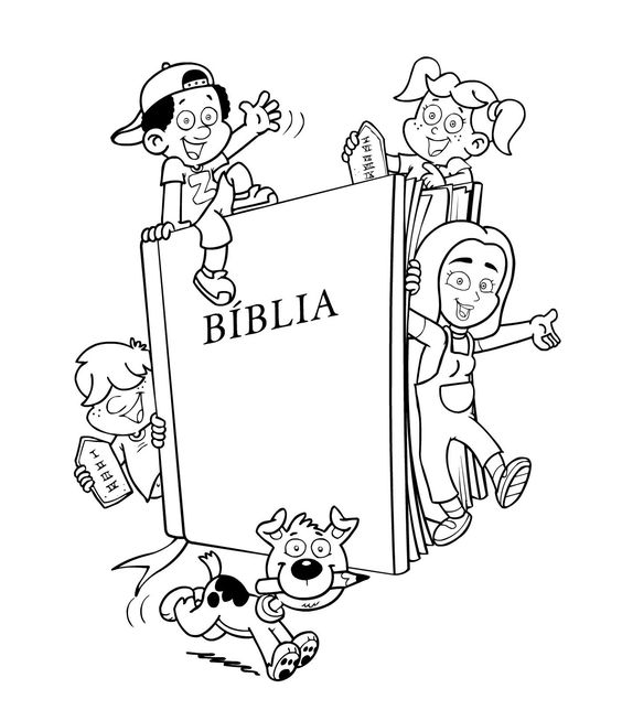 biblia para colorir