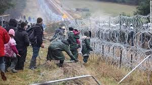 Khing3 hoảng tị nạn EU-Belarus