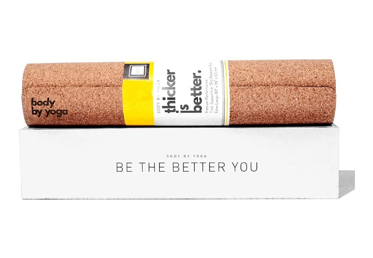 Body By Yoga Luxury Cork Yoga Mat