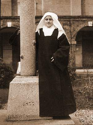 Teresa jako nowicjuszka w klasztorze w Lisieux - styczeń 1889 r.