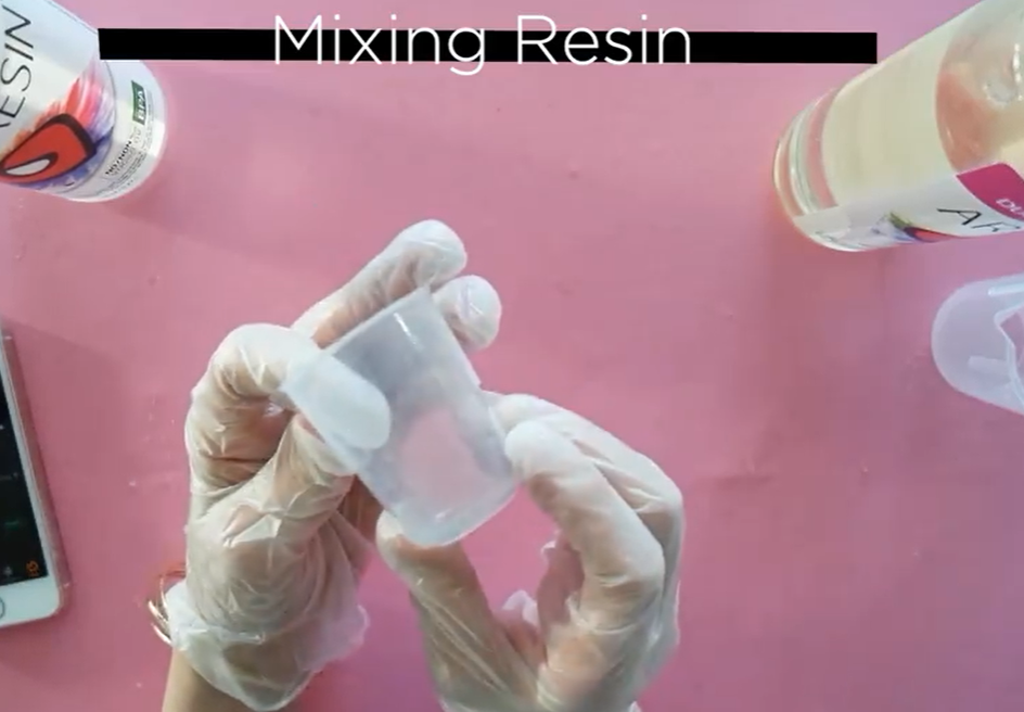 mixing resin
