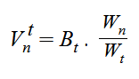 Formula: Determine total pool value (1)
