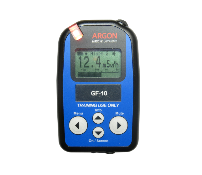 RadEye GF-10 Simulator: Simulate the effects of ionising radiation.