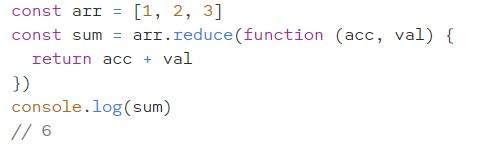 Операторы списков в JS