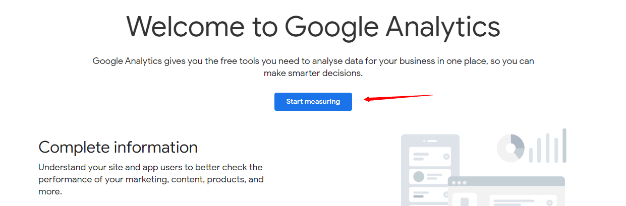How to create a Google Analytics account