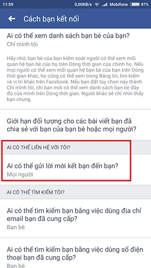 Mách bạn cách chặn lời mời kết bạn trên facebook