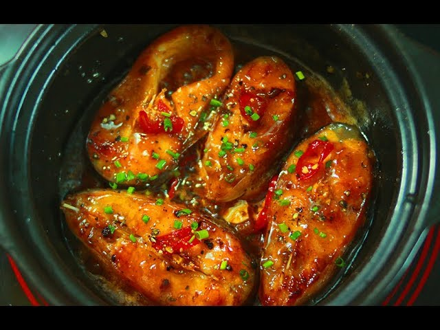Cá basa rim xì dầu bắt mắt
