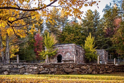 Near Jamaica, Vermont, there is an exact replica, as realistic and accurate as possible, of the Holy House of Ephesus.