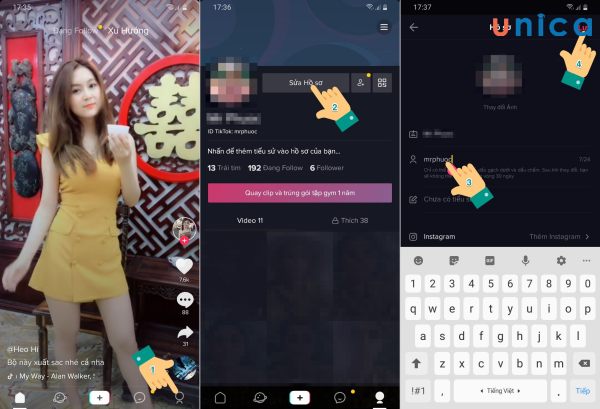 Thay đổi ID Tiktok có thể khiến bạn không nhận được lợi ích từ đối tác