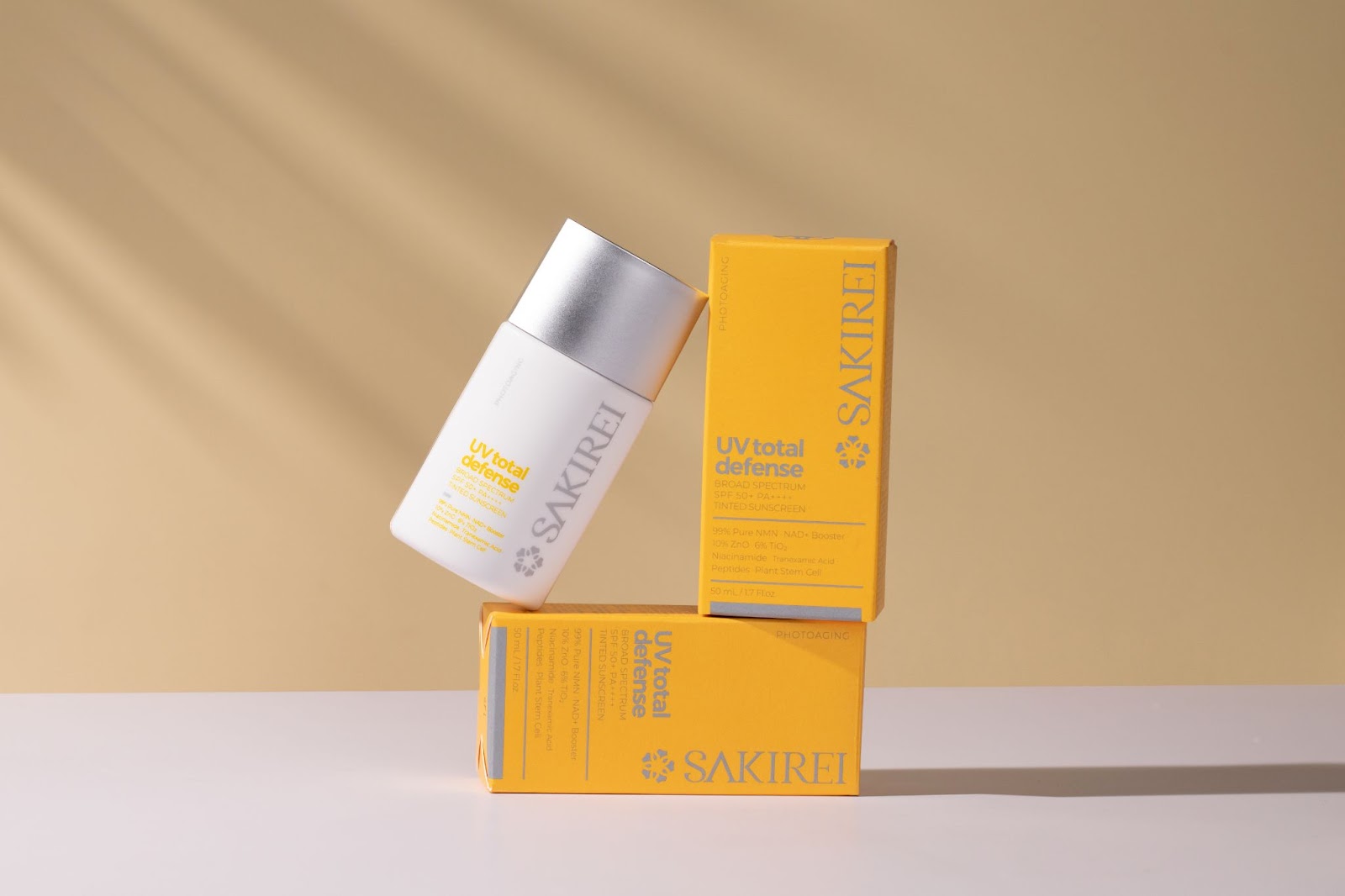 Serum chống nắng Sakirei giúp duy trì hiệu quả dưỡng da ban đêm