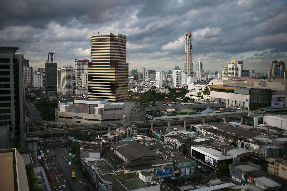 siam road, siam view, siam shopping district