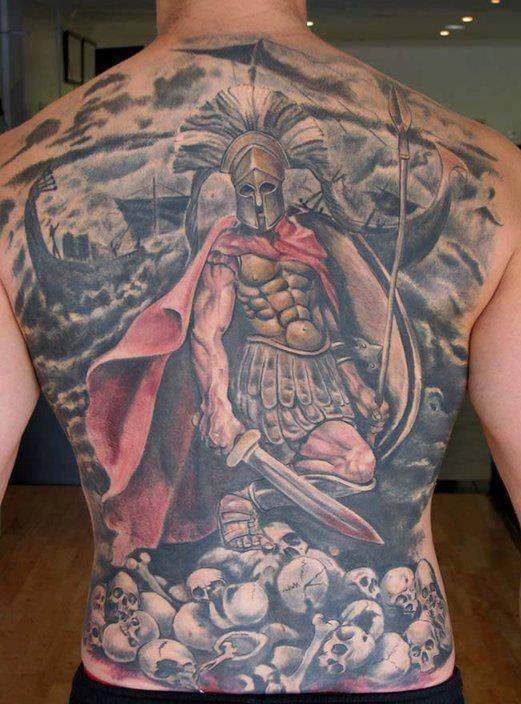 Tatuajes de espartanos