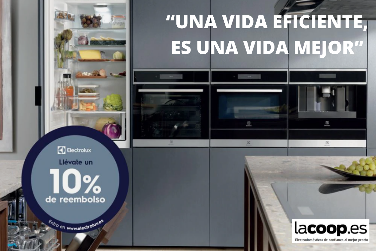 Promocion 10% reembolso Electrolux