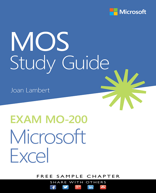 Bộ tài liệu luyện thi MOS Excel Practice Test PDF