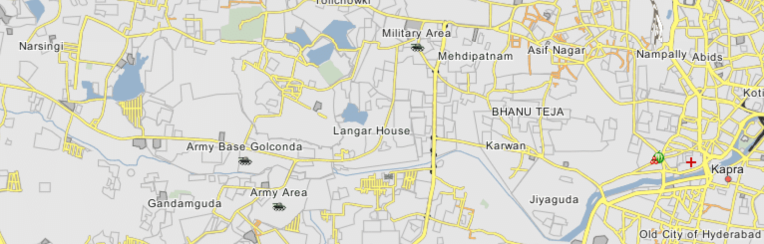 pv narasimha rao expressway map