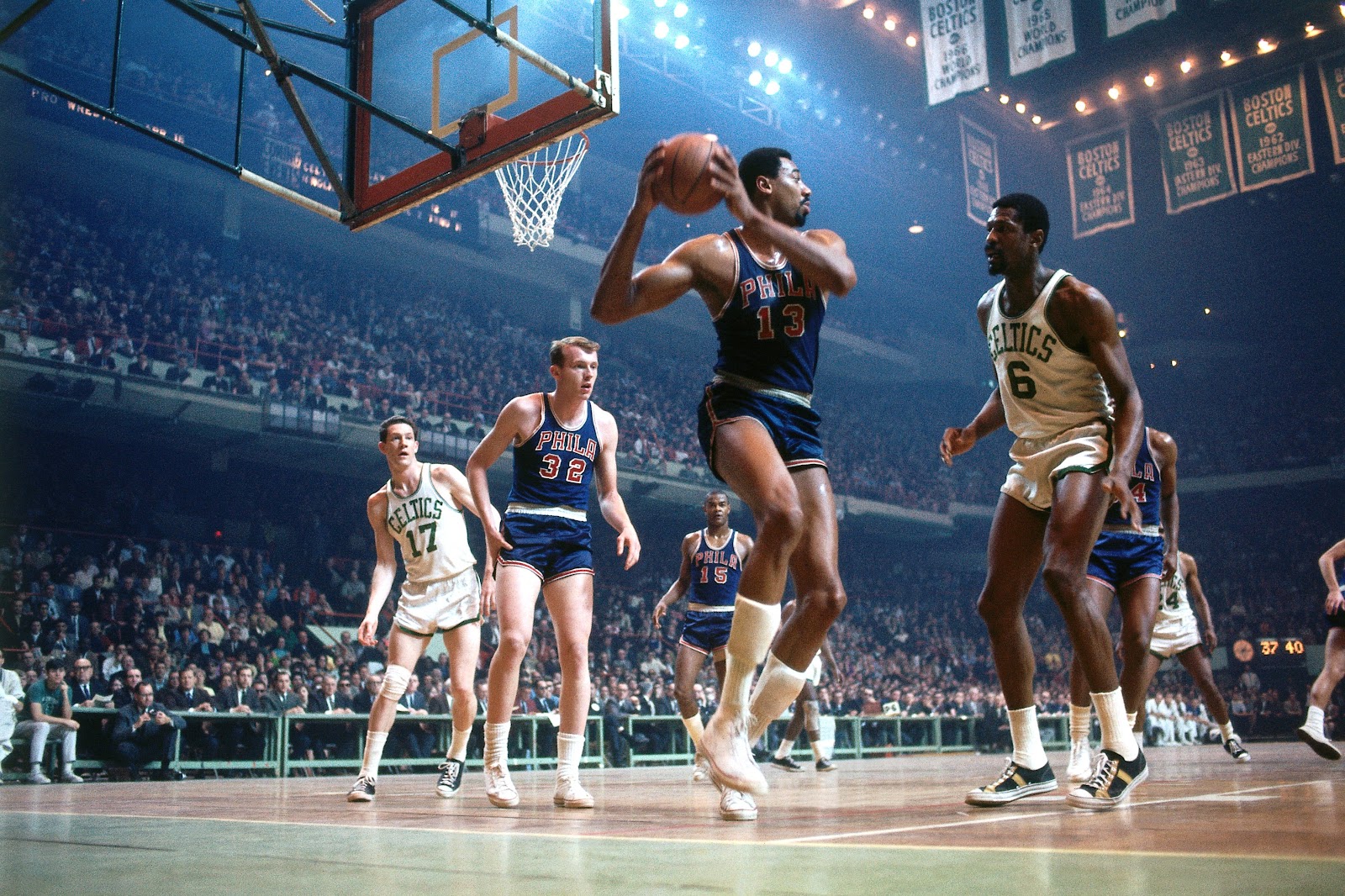 On This Date 1967 Team Eliminates Celtics Philadelphia 76ers