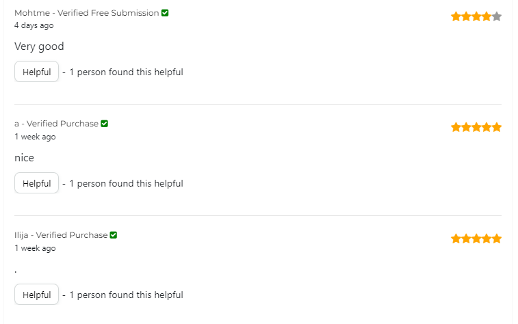 they have fake comments given to lead people to buy more views from them.