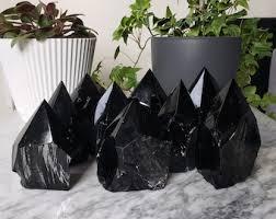 Obsidian Decor | Etsy