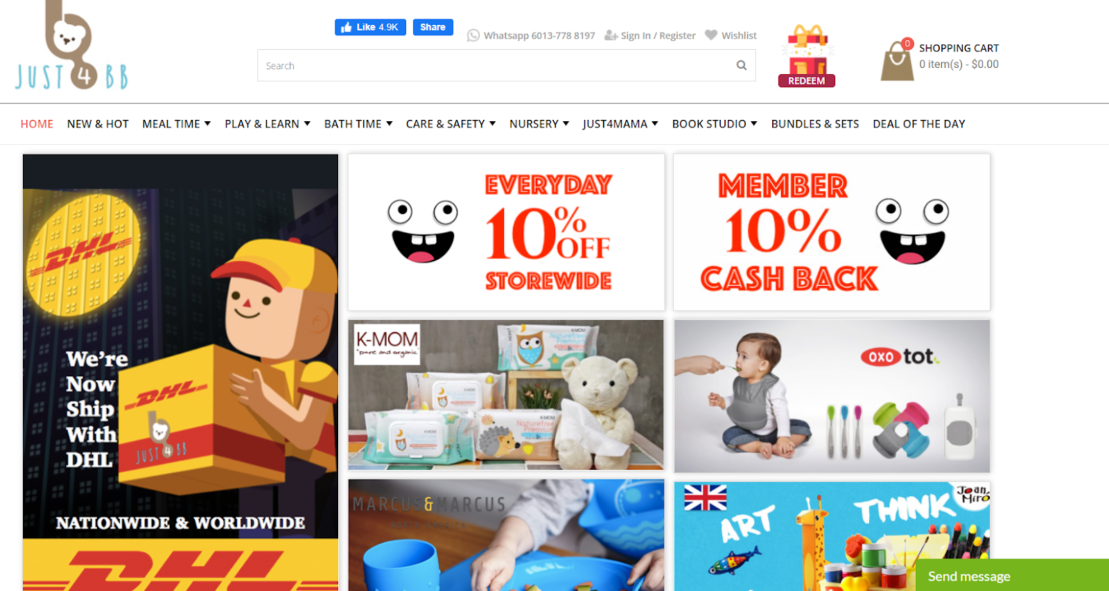 Baby Online Shops Malaysia 
