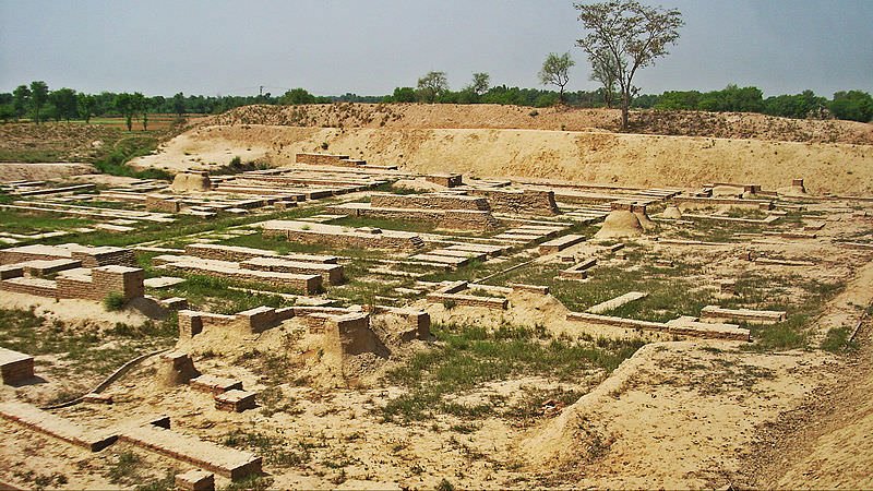 Harappa Ruins, Punjab, Pakistan, part of the Indus Valley Civilization, 2600-1300 BCE. | Image: Hassan Nasir/WorldHistory.org
