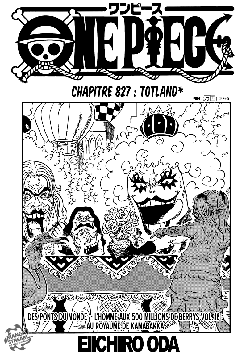 One Piece: Chapter chapitre-827 - Page 1