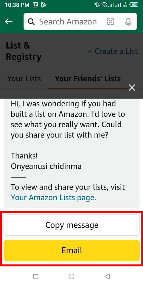 How Do You Find Someoneâ€™s Amazon Wish List On Mobile? - image 7