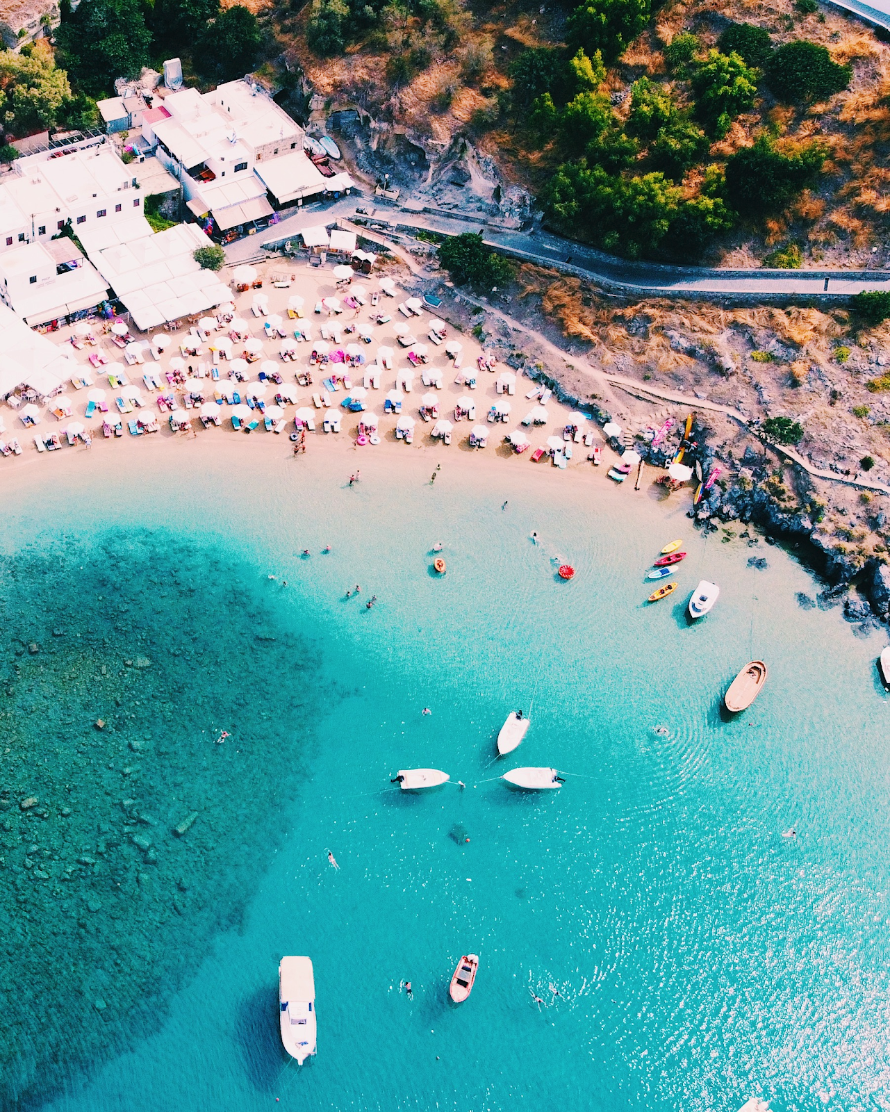 Beach at Lindos