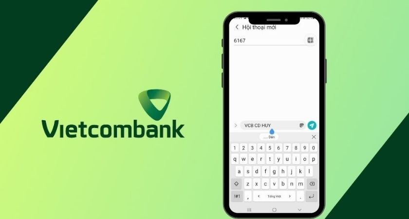 Cách hủy SMS Banking Vietcombank