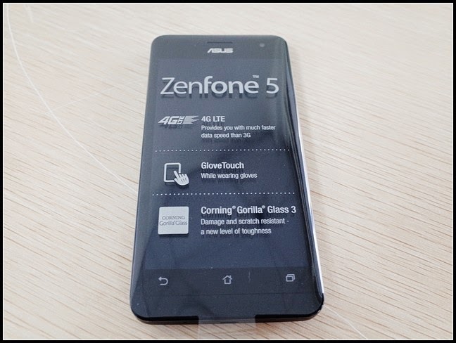 Mở hộp Asus Zenfone 5 LTE