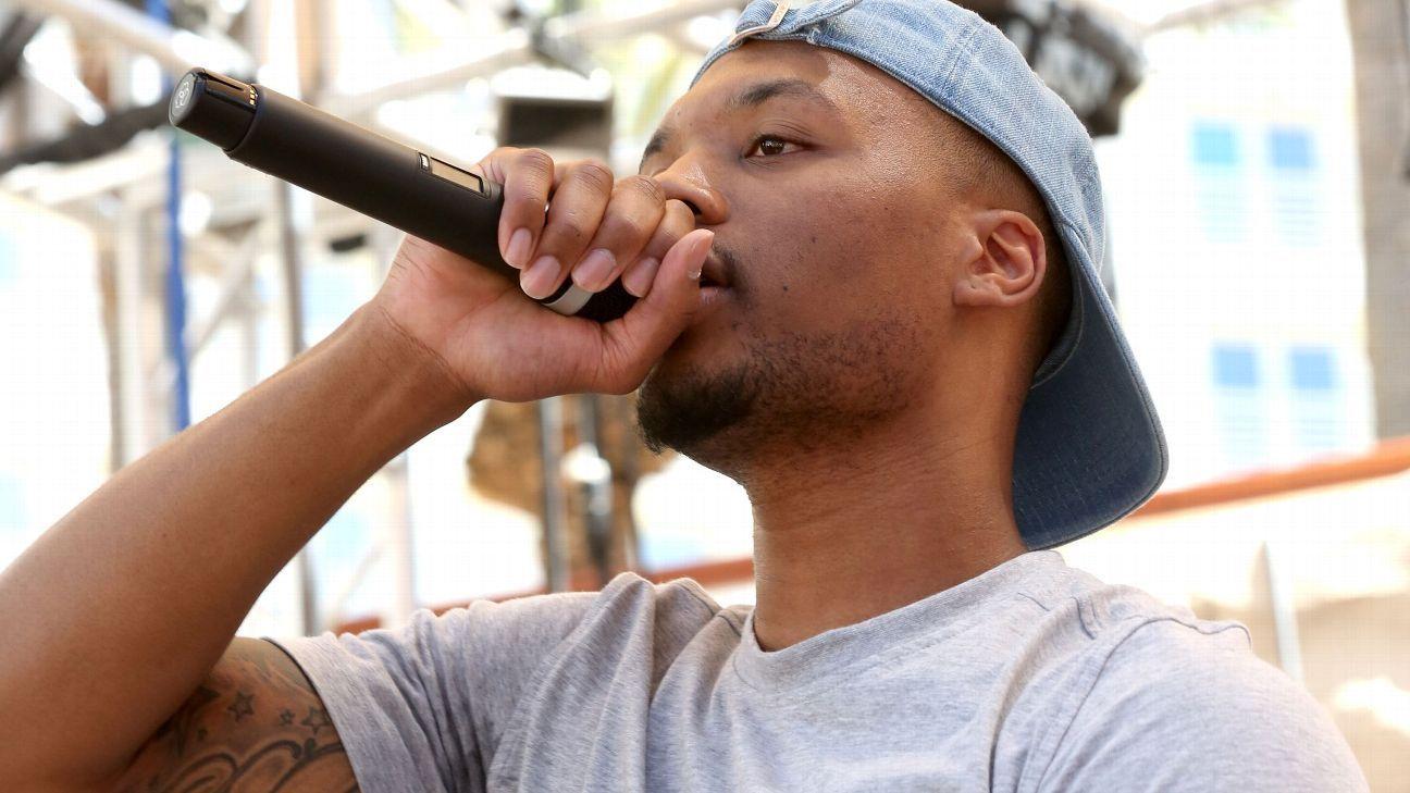 NBA: Damian Lillard working hard on second rap album