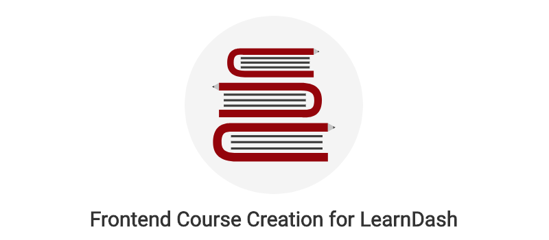 Criação de curso de front-end do LearnDash