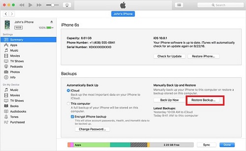 How to transfer WhatsApp to new iPhone using iTunes