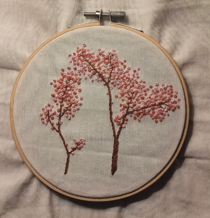 embroidery tree
