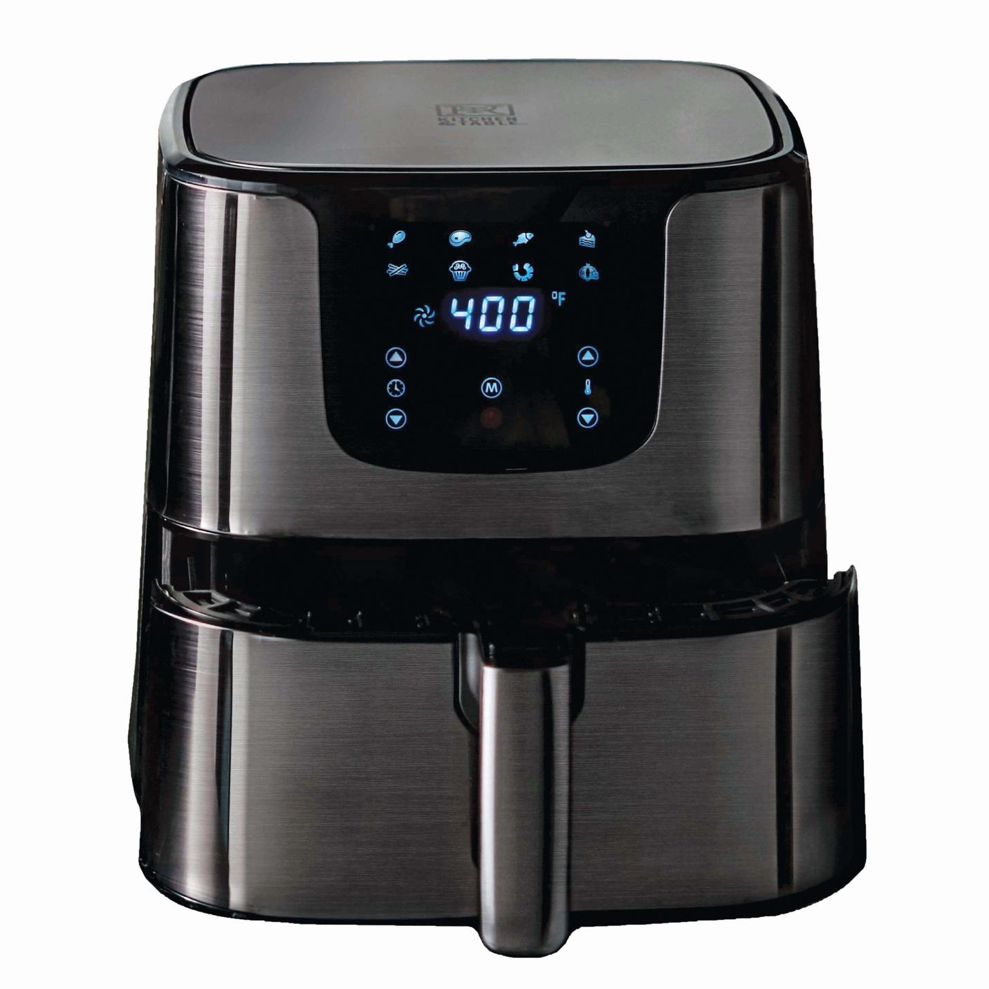 Kitchen & Table by H-E-B Digital Air Fryer with Accessories - Shop Kitchen  & Dining at H-E-B