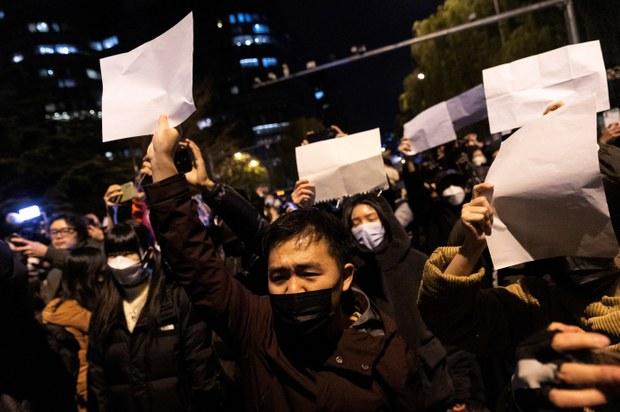 【白紙革命】指三年前沒醒悟　中國網民向香港道歉