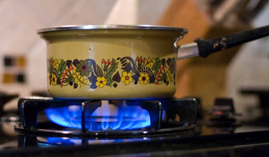 Cooking in Stove