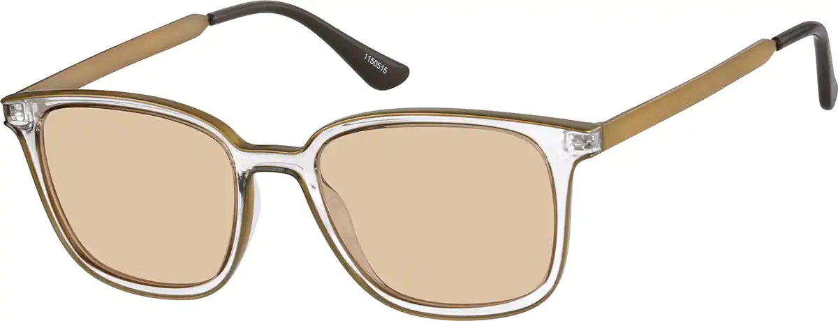 best sunglasses for the beach Zenni Premium Square Sunglasses 1150515