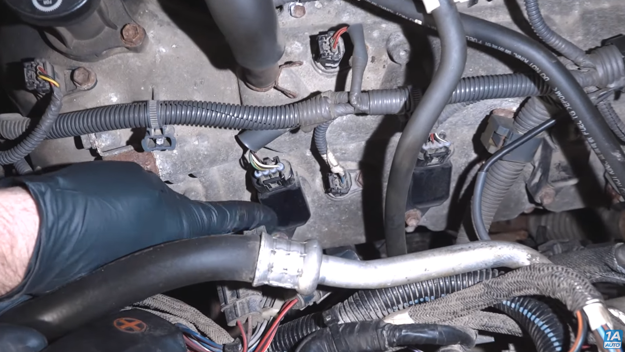Mechanic showing ignition coil issue as a top 2nd gen toyota tundra problem
