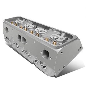 Straight Aluminum Bare Cylinder Head Compatible with Chevy Small Block 302/327/350/383/400 SBC 200cc Intake 68cc