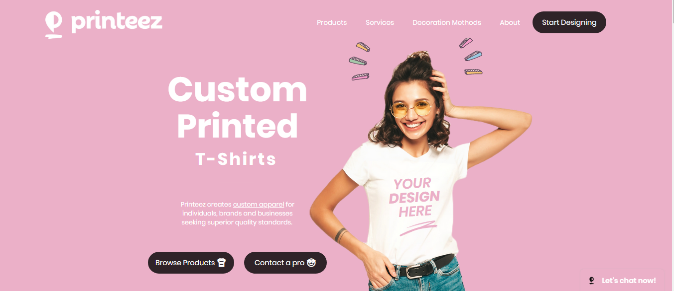 printeez print on demand t-shirt company