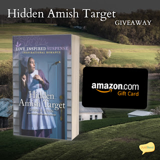 Hidden Amish Target JustRead Tours giveaway 