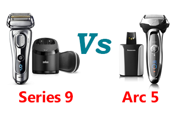 Braun Series 9 vs Panasonic Arc 5
