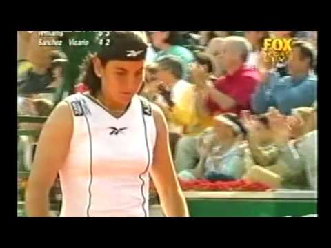 Arantxa Sanchez Vicario vs. Serena Williams: Paris 1998 R4 highlights -  YouTube